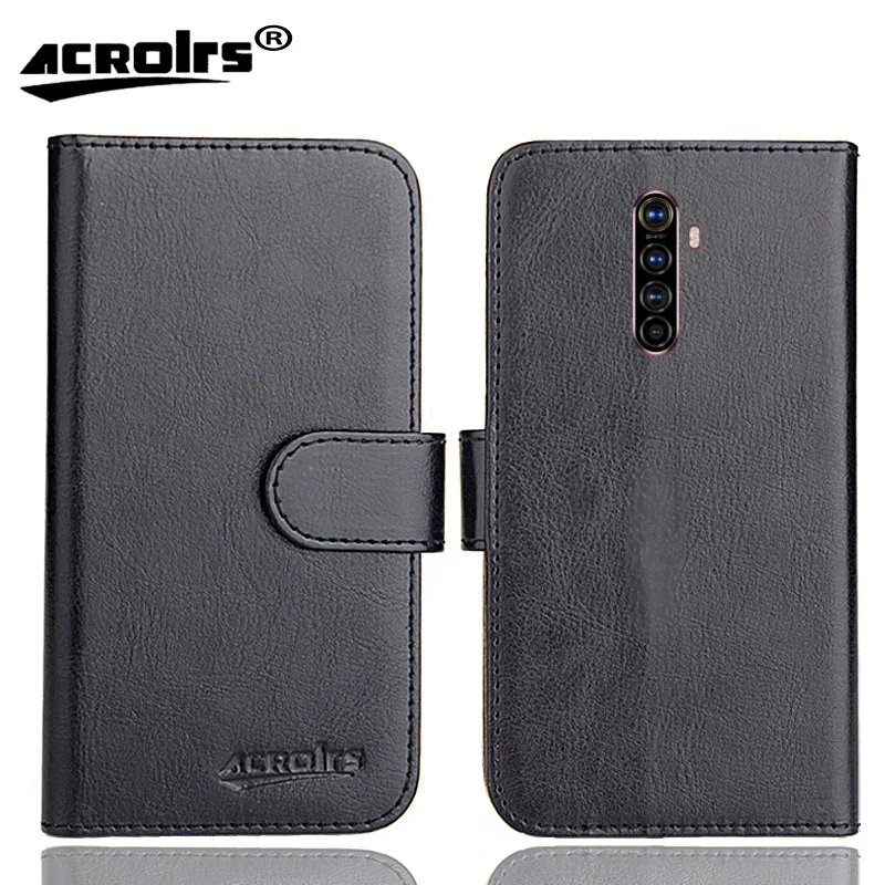Per Oppo Realme X2 Pro Master Edition Case 6 Colori Flip Soft Leather Crazy Horse Cover Case Portafoglio Per Carte Di Credito