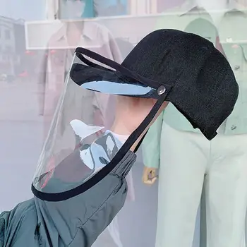

Multi-function Protective Cap Anti-UV Protective Hat Eye Protection Anti-fog Windproof Hat Anti-saliva Face Cover Cap