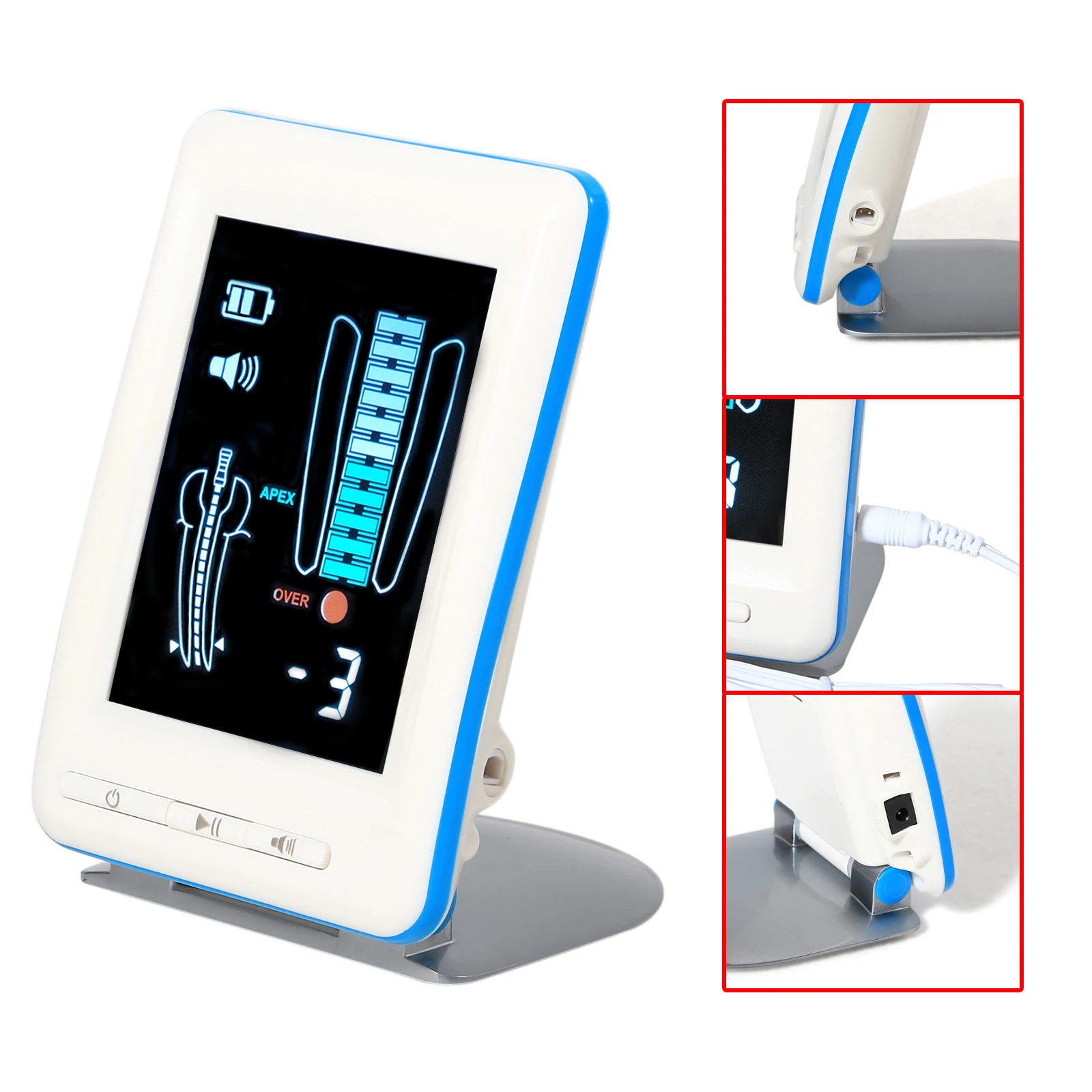 

4.5" LCD Screen Endodontic Apex Locator Endo Root Canal Finder clear image color indicate Dental Equipment Fit Woopecker III RS