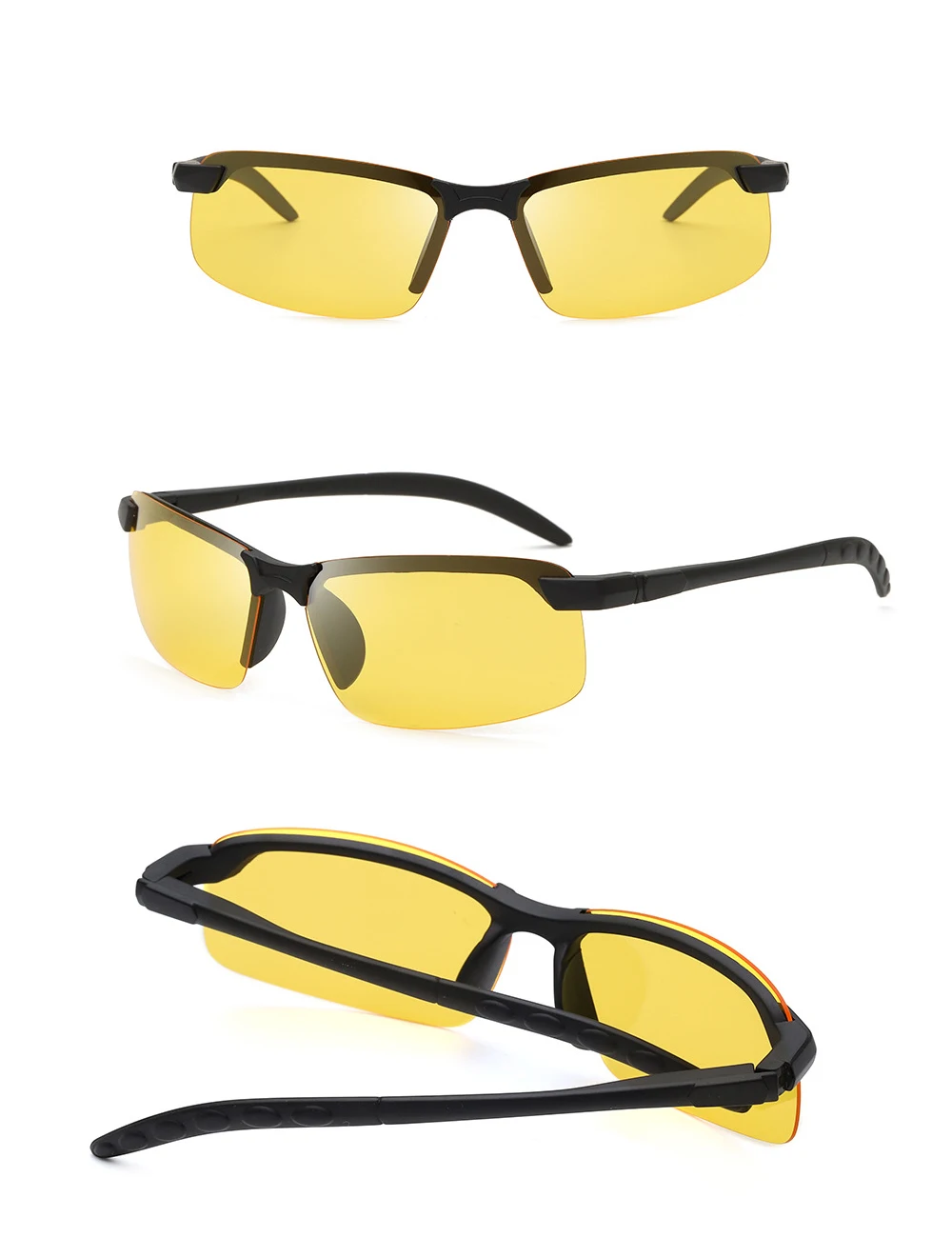 Универсальные поляризованные солнцезащитные очки для езды на автомобиле, очки для вождения в ночное время, зеркальные очки для езды, солнцезащитные очки HD vision
