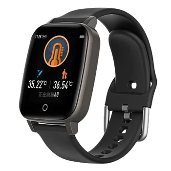 

T1 body temperature measurement smart watch men and women news weather forecast heart rate blood pressure monitor push Smartwatc