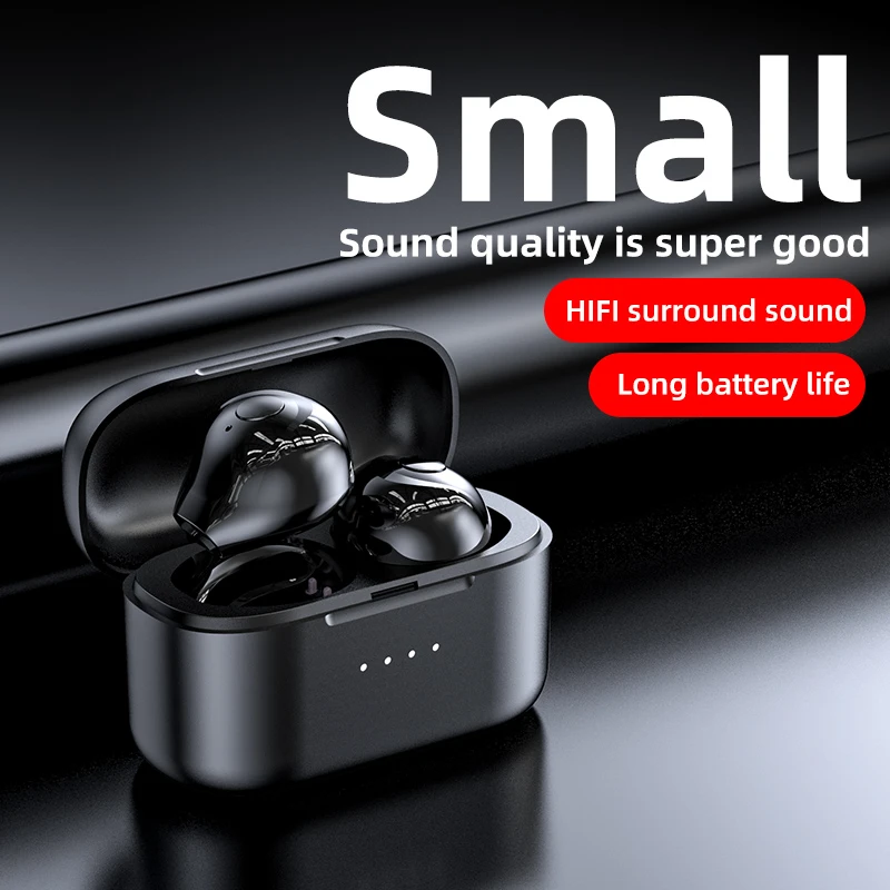 Mini Bluetooth Earphone TWS-BL08A Sports Business Binaural Intelligent Noise Reduction Long Standby Fashionable Wireless Earbuds |