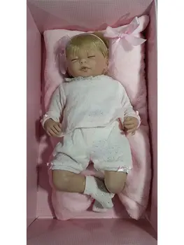 

Doll Baby Reborn Valeria blonde hair toy