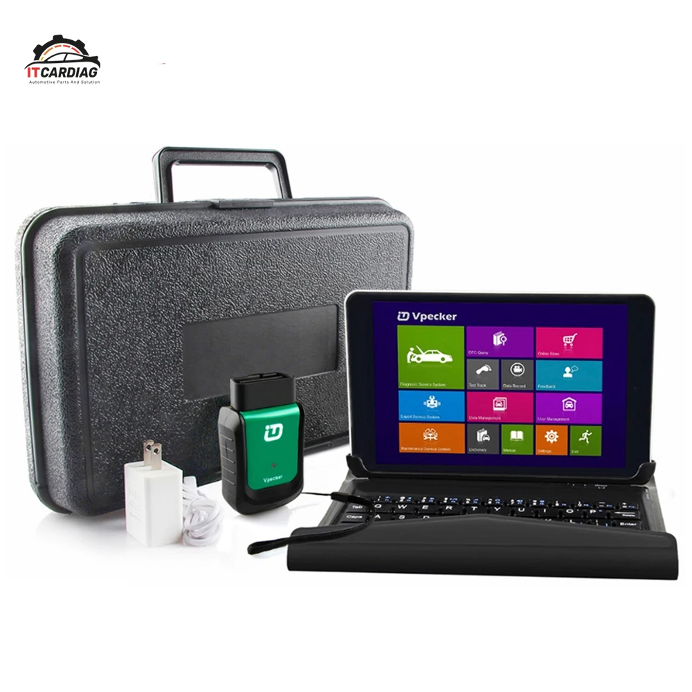 Vpecker V11.1 полная система s ODB2 автомобильный WIFI диагностический инструмент OBD2