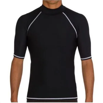 

Men's Rash Guards UV Protect Surfing Rash Guard Male Swimwear Summer Swimsuit Quick Dry Surf Shirt For Swimming Beach Wear
