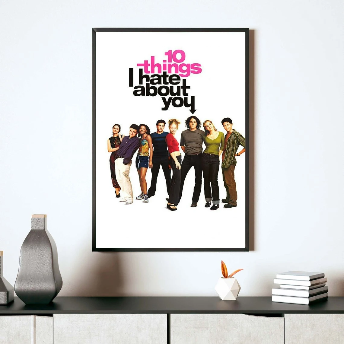 10 Things I Hate About You Poster Canvas Wall Art Picture Modern Home  Decoration Prints Gift - AliExpress