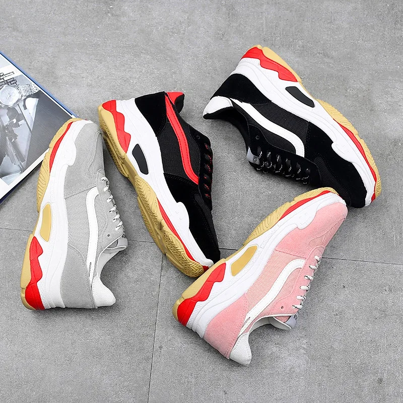 

New women's casual shoes British ladies trend shoes non-slip wear-resistant Zapatos breathable ladies vulcanized shoes offer