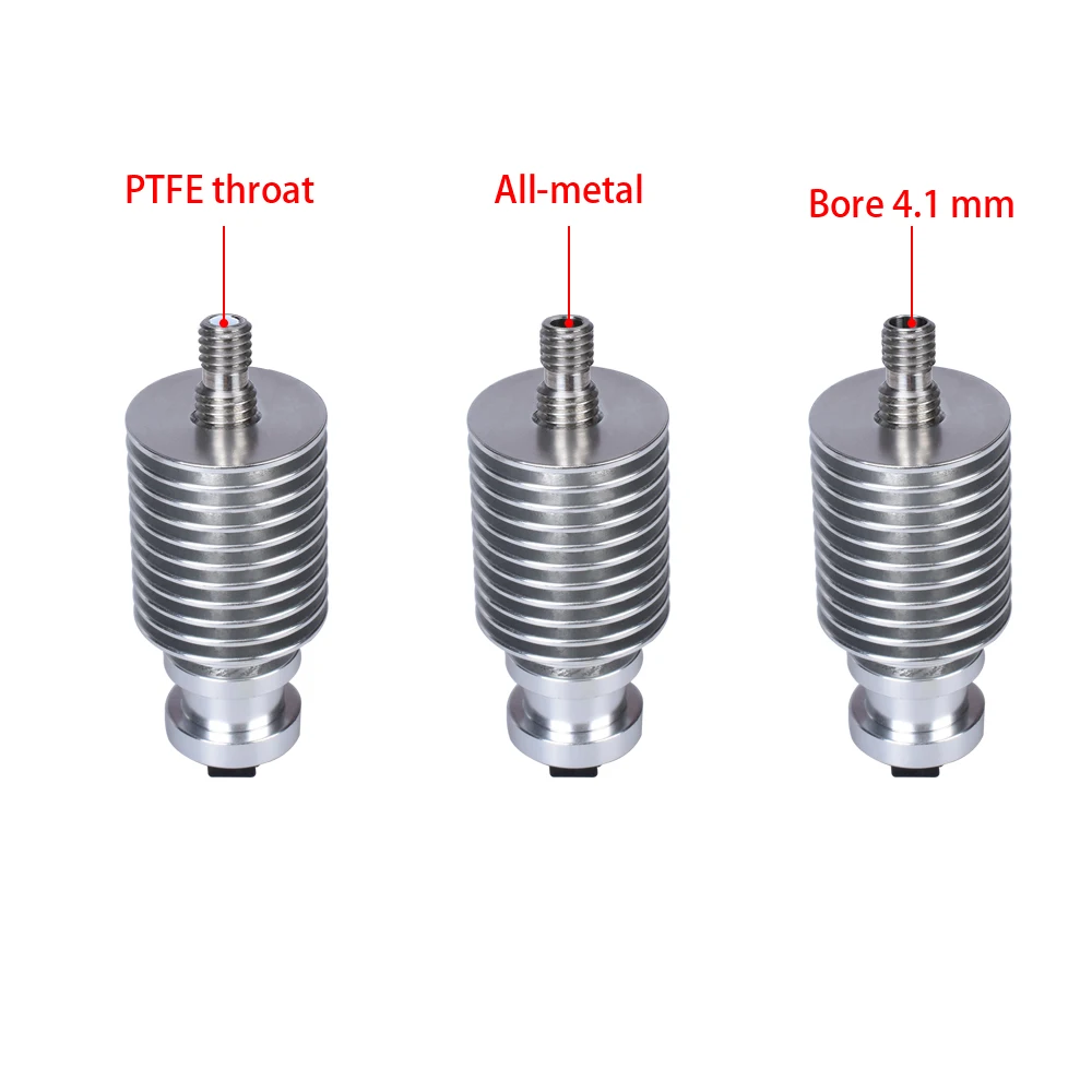 GmFive V6 Hotend теплоотвод J-head Hotend комплект нагревательный блок V6 теплоотвод горло V6 насадка для E3D Hotend части 3d принтера