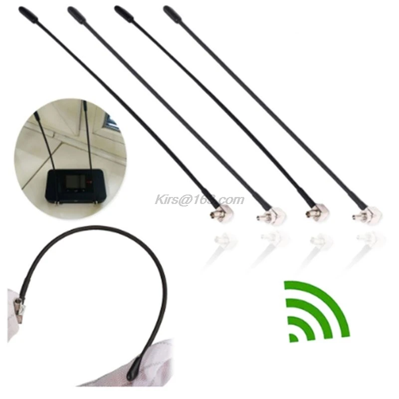 4G LTE 안테나 TS9/CRC9 커넥터 5dbi 화웨이 E398 E5372 E589 E392 MF62 Aircard 753s 용 고 이득 안테나 커넥터