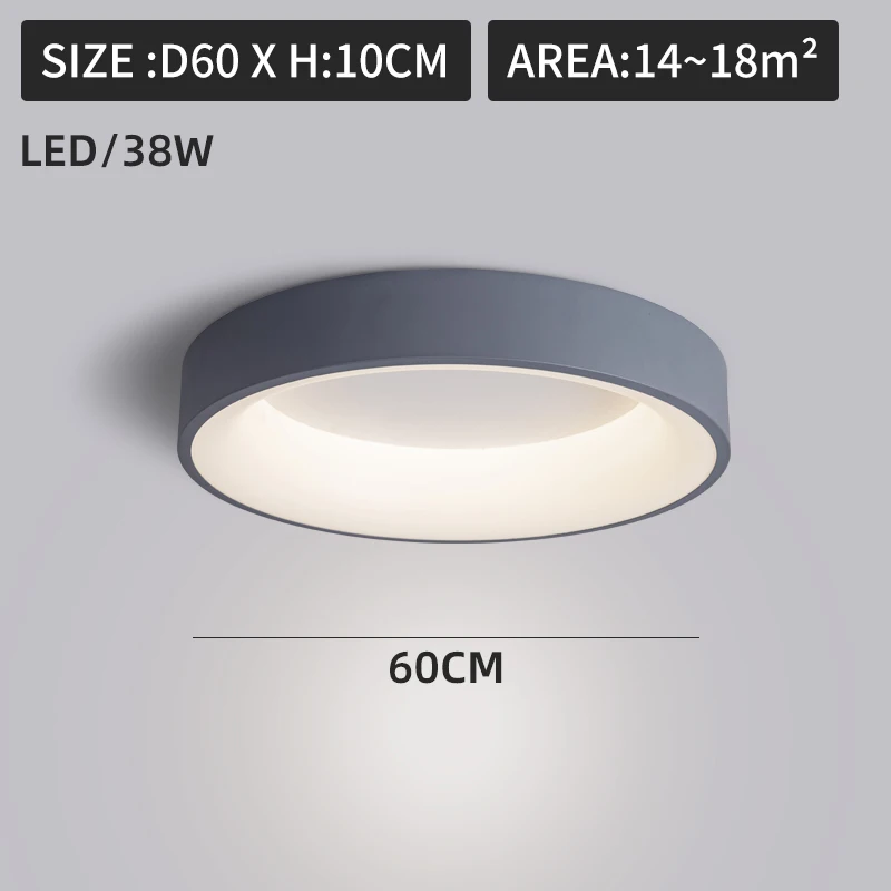 led ceiling lights for homes Led Ceiling Light Modern Nordic Round Lamp With Remote Control Surface Mounted Lighting Fixture Home Living Room Bedroom Study ceiling lights for hall Ceiling Lights