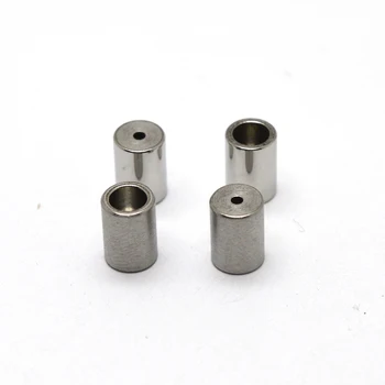 

30pcs/lot 3.2mm hole 316L Stainless Steel Spacer Beads European Ball Fits for Charm Diy Bracelets Jewelry Making Components diy