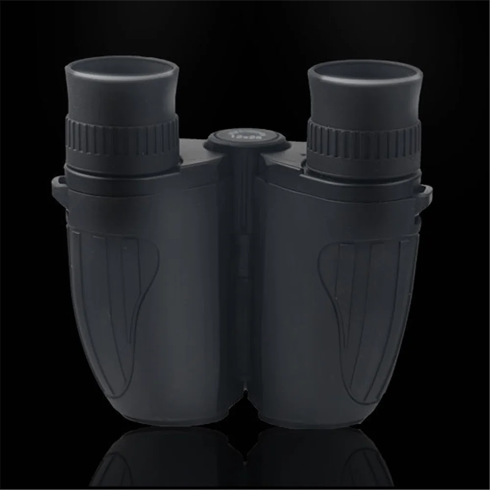 BIJIA 12X25 высокий увеличительный бинокль зеленая пленка HD карманный водонепроницаемый мерцающий телескоп