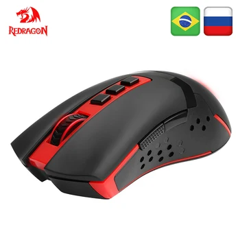 

Redragon Blade M692 USB Wireless Gaming Mouse 4800 DPI 9 buttons Programmable ergonomic for overwatch gamer Mice pc computer