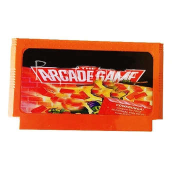 

Turtles2 The Arcade Game 60 Pins Game Cartridge for 8 Bit Game Console Drop Shipping