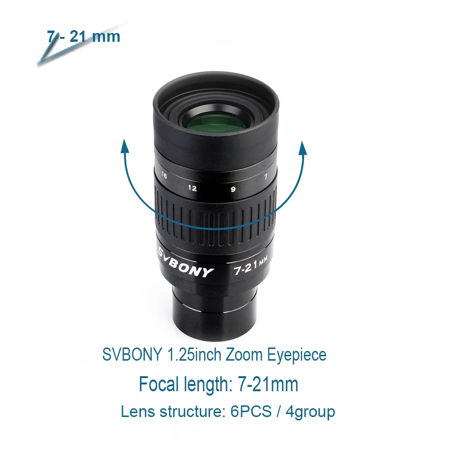 svbony 125 quotzoom telescopio ocular 7 21mm 8 24mm 01
