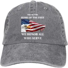 Мужская и Женская бейсбольная кепка для почитания ветерана, джинсовая кепка для папы, Кепка для водителя грузовика