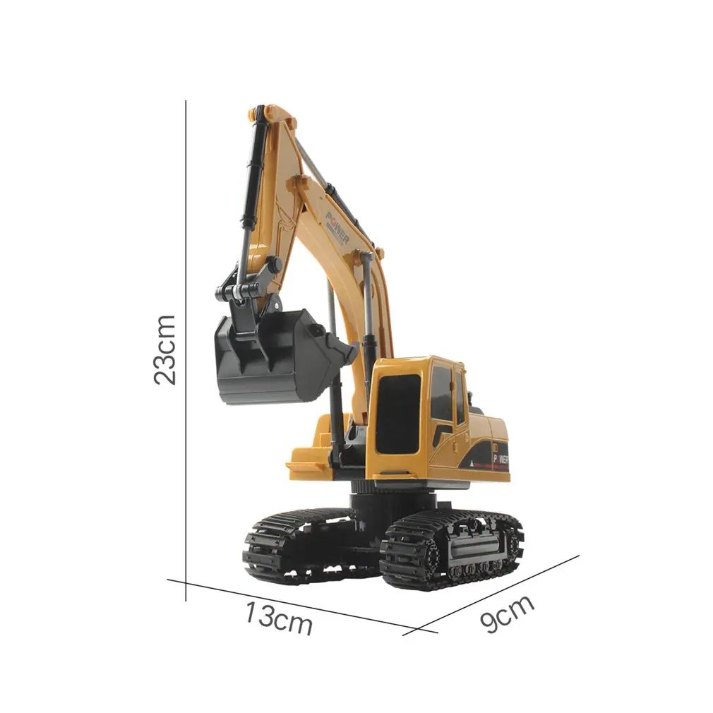 RC грузовики мини бульдозер с дистанционным управлением 1:24 5CH 6CH сплав инженерный автомобиль самосвал кран экскаватор электрический автомобиль игрушки