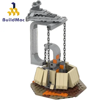 

Buildmoc Star Plan Movie Weapon Spaceship Toys For Boys Building Blocks MOC Creator Balance Bracket Bricks Educational Kids Toys