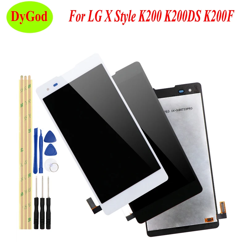 Для LG X Style K200 K200DS K200F ЖК-экран полный дигитайзер запасная часть для стиль +