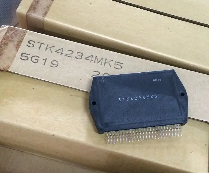 Assembeld STK4234MK5 eindversterker плата+ динамик bescherming 100 Вт* 2/с отличный теплоотвод