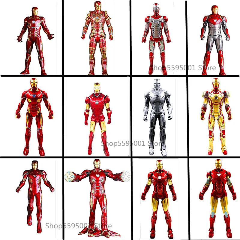 Iron Man Figure Crazy Empire Toy MK50 Tony Stark Mark 5 MK7 MK45 MK47 MK42 MK46 MK2 MK4 MK3 Collectable Action | Игрушки и хобби