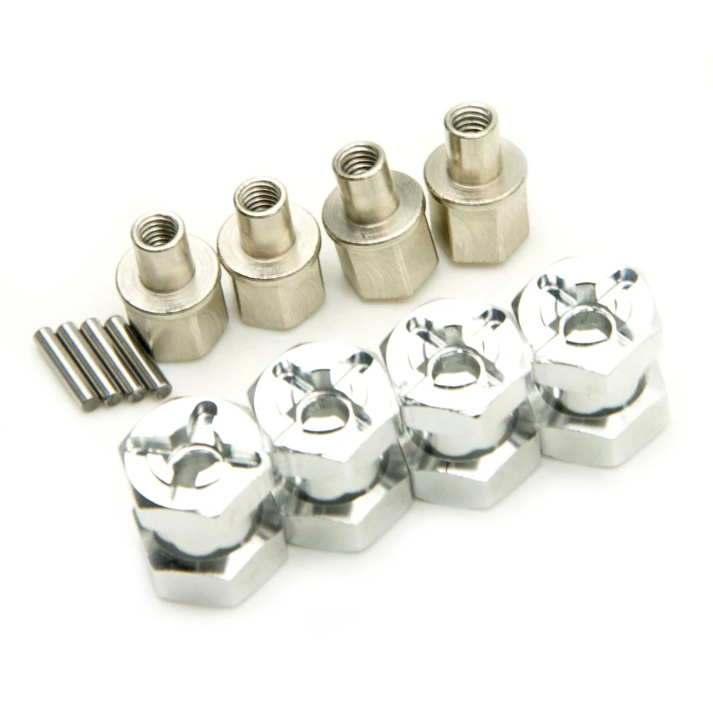 RCLions Adaptateurs Hexagonaux En Laiton Pour Roue RC Avec Broches