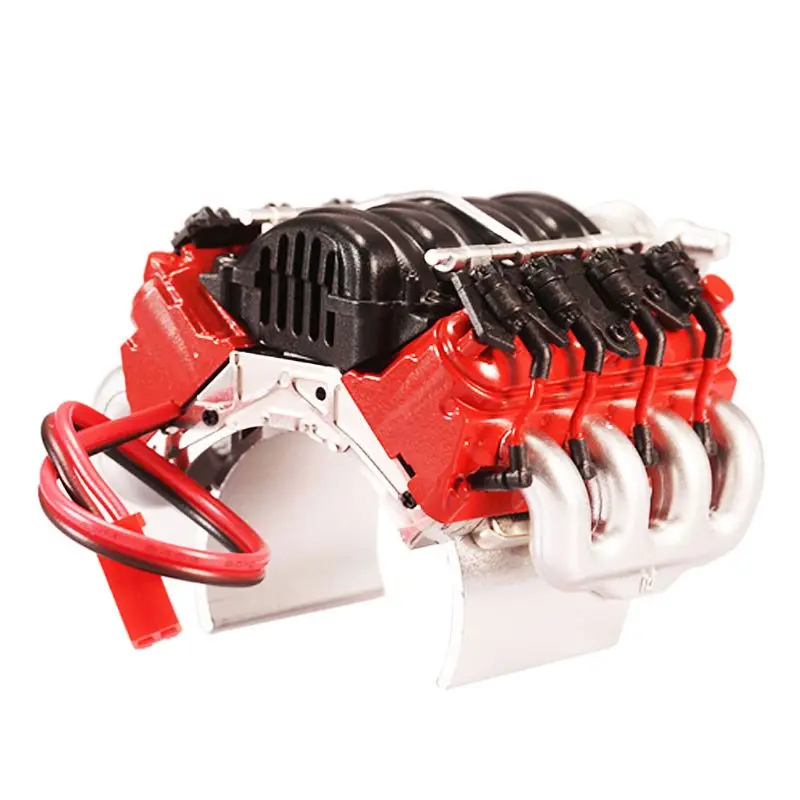 DJC-0641 LS3 V8 вентилятор радиатора двигателя для 1/10 Trx4 D90/110/130 RC автозапчасти