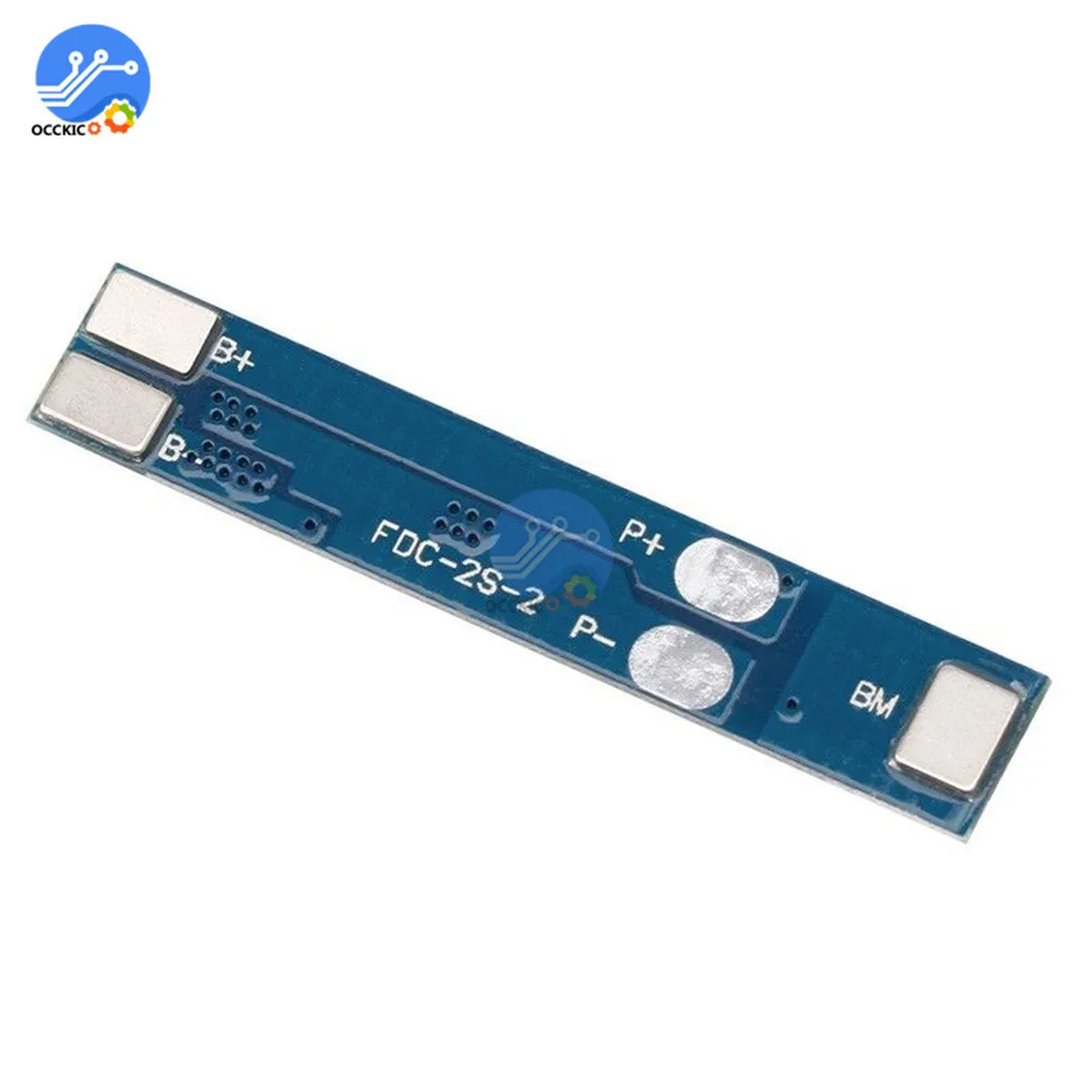 Bms 2S 18650 Защитная плата зарядного устройства для литиевых батарей 3 А 7 4 В/8 в PCM