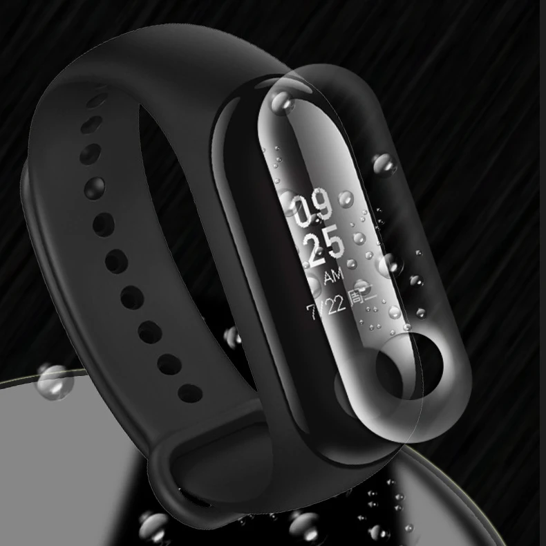 

Anti-scratch High Quality Optical Enhancement Film HD Soft Full Screen 3D Water Condensing Film For Xiaomi Mi Band 5 Bracelet