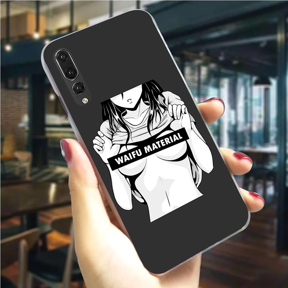 K2506704 Чехол для телефона huawei P20 Sugoi Senpai аниме Waifu чехол P9 Lite Mini/ P10 20 30 Lite Pro P Smart Z mate 10 20 Lite Pro - Цвет: K2506704