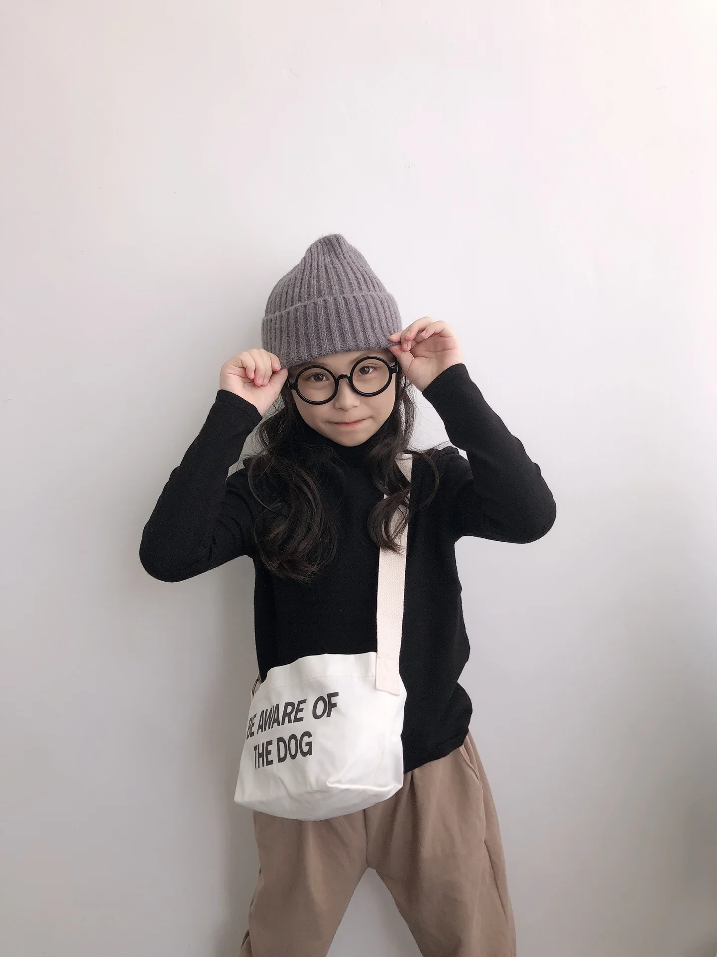 

2019 Korean-style Girls Winter Sweater Pullover Heap Collar Knit Low Waist Jersey Solid Color High Collar Versatile Sweater