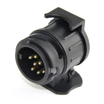 

2019 NEW 13 Pin Turn 7 Pin Plug Socket Car Cable Connector Waterproof Trailer Signal Light Car Towing Conversion Adapter