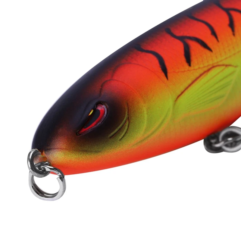 2 шт. Whopper Plopper рыболовная приманка 13 г 90 мм Topwater вращающийся хвост Vmc Крючки бас 1 и