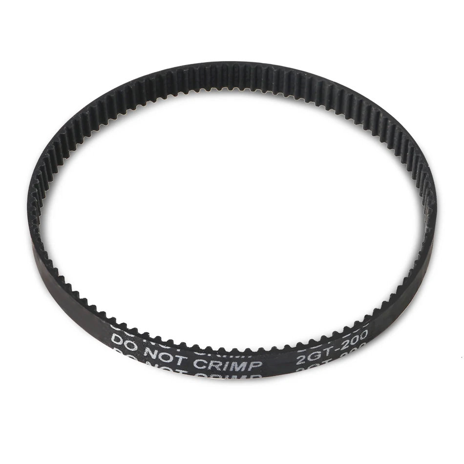 GT2 Closed Loop Timing Belt Rubber 2GT Belt 6mm 3D Printers Parts 110 112 122 158 200 280 300 400 610 852 mm Synchronous Belts