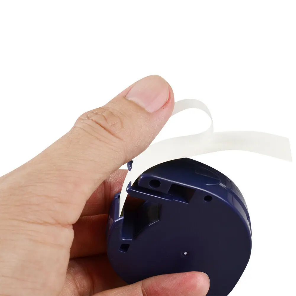 5 совместимый с Dymo LetraTag 91201 черно белые (12 мм x 4 м) пластиковые этикетки|Чернильные