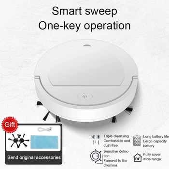

Home Smart Sweeping Robot Mopping Vacuuming USB Rechargeable Electric Robot Vacuum Cleaner Smart Auto Aspiradora Robot