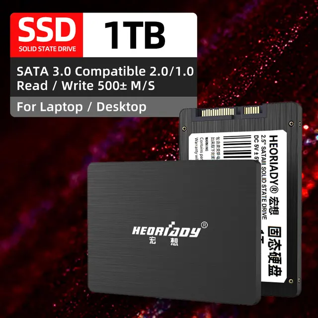 heoriady SSD 240GB 120GB 480GB 500GB 512GB 1TB 2TB SSD 2.5 Hard Drive Disk Disc Solid State Disks 2.5 " Internal HDD 128GB 256GB 1