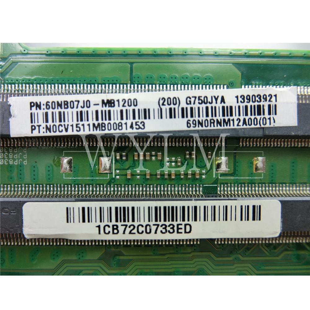 discounted  G750JY With i7-4720HQ CPU 2D mainboard for ASUS G750J G750JZ G750JY G750JYA laptop motherboard MAIN