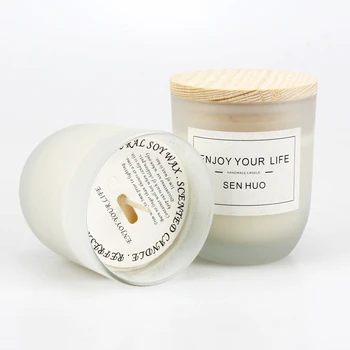 

Smokeless Soy Wax Aromatherapy Candle Fragrance Candle Glass Wedding Decoration Birthday Gift Purify Air Christmas Thanksgiving