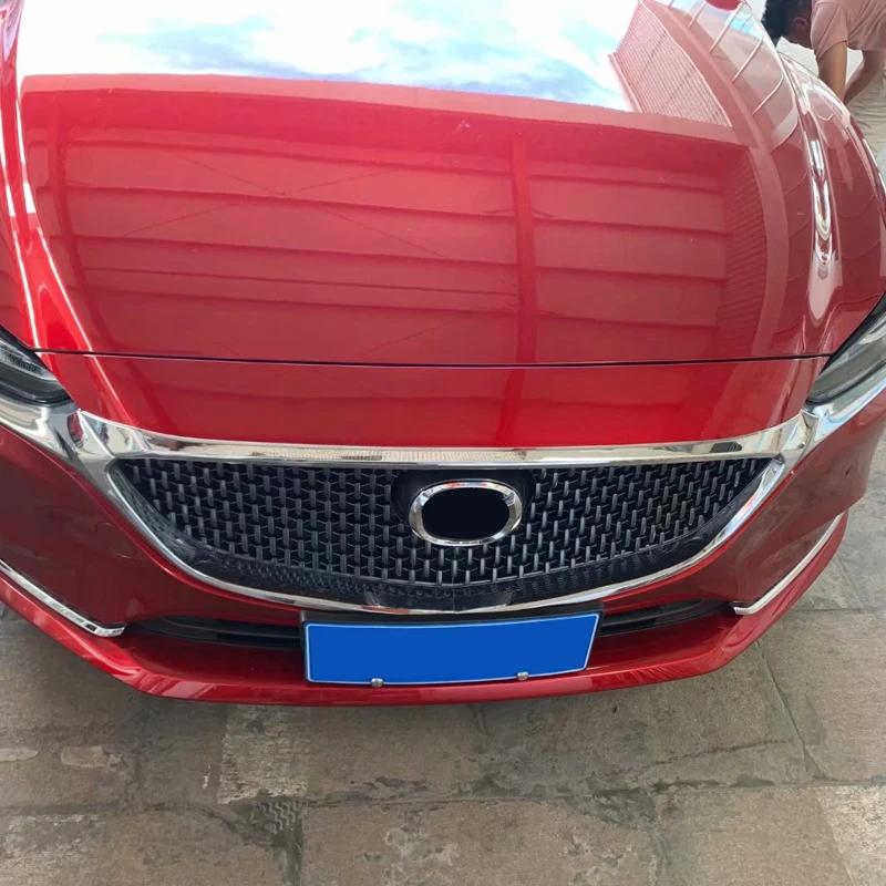 Для Mazda 6 M6 мазда6 Atenza 2019 2020 Автомобильная Передняя головка крышки двигателя Гриль