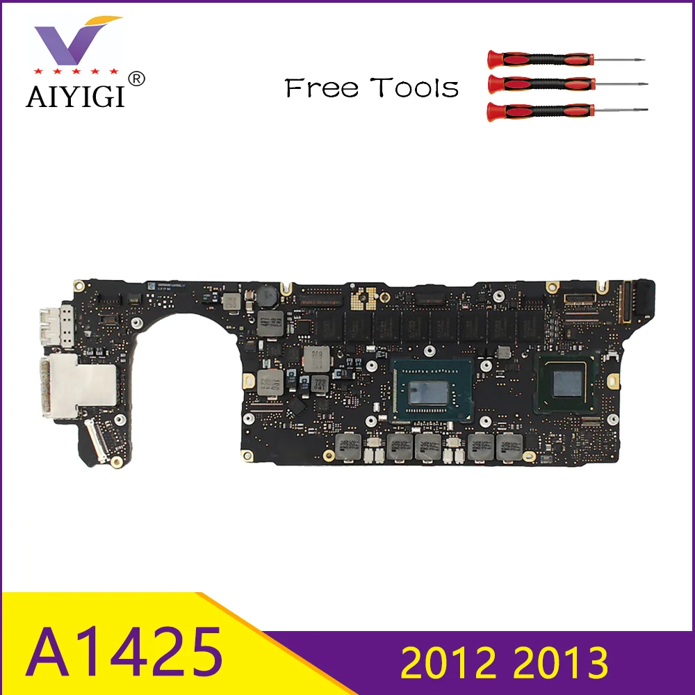 Оригинальная протестированная материнская плата A1425 820-3462-A для MacBook Pro Retina 13 &quot Intel