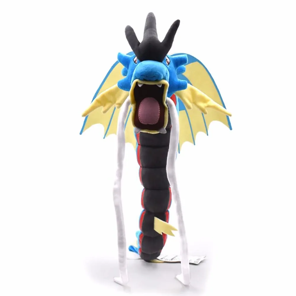 Takara Tomy Pokemon Plush 55cm Monster Center Mega Blue Wing Gyarados Garados Peluche Toys Doll Soft Stuffed Gift for Children