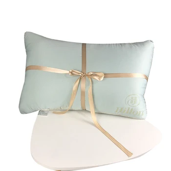 

High Quality Feather Velvet Pillow Pillow Washed Silk Cloth Super Soft Neck Comfortable Pillow Stretch Pillow Pillow Hotel Home