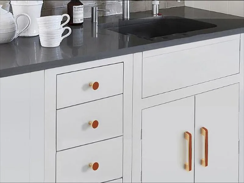  2pcs free shipping hollow design Furniture Handle zamark Kitchen Cabinets Pulls cupboard leather handle  