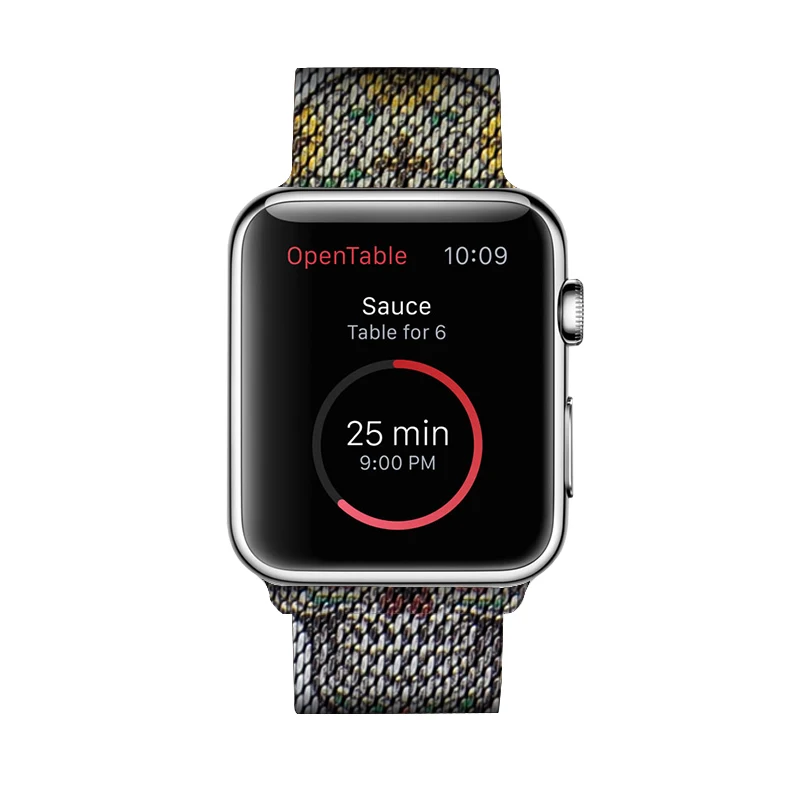 Миланская петля ремешок 44 мм 40 мм череп дизайн для Apple Watch серии 4 металлический браслет из нержавеющей стали ремешок для i Watch