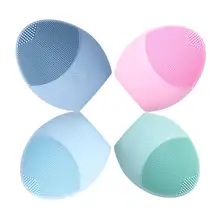 Совершенно новая электрическая Очищающая щетка для лица спа массаж лица глубокая поры Красота Мягкая глубокая очистка лица щетки с батареей