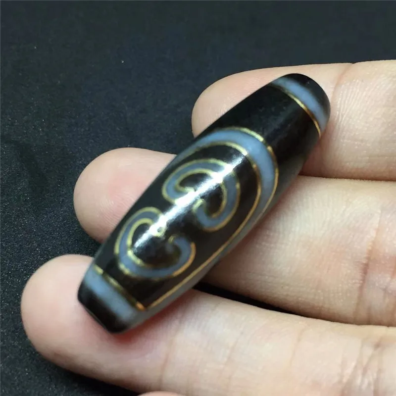 Double Hearts varjra Vajrauana натуральный инкрустация серебро и медь камень Бусины дзи DIY разлучающие бусины для ювелирных изделий или коллекции Тибетский старый метод бусины дзи - Цвет: Double Hearts varjra