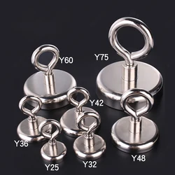 1pcs Heavy Duty Magnetic Hook Strong Neodymium Magnet Hook Rare Earth magnet Hanger Salvage Magnet
