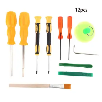 

12 in 1 Triwing Screwdriver Set Durable Screwdriver Tool Full Triwing Screwdriver Repair Kit GameBit Tool Kit for Nintendo Switc