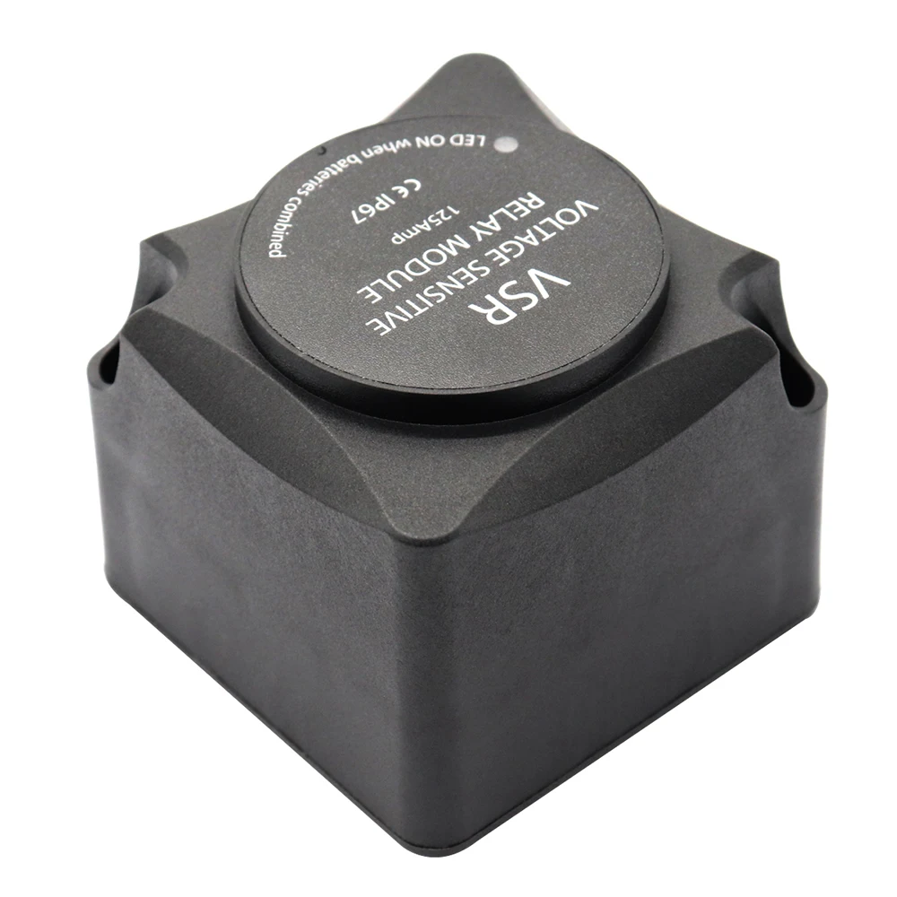 

Voltage Sensitive Relay Automatic Charging Relay Dual Battery Smart Isolator 12V/140A(VSR)with Wiring Kit